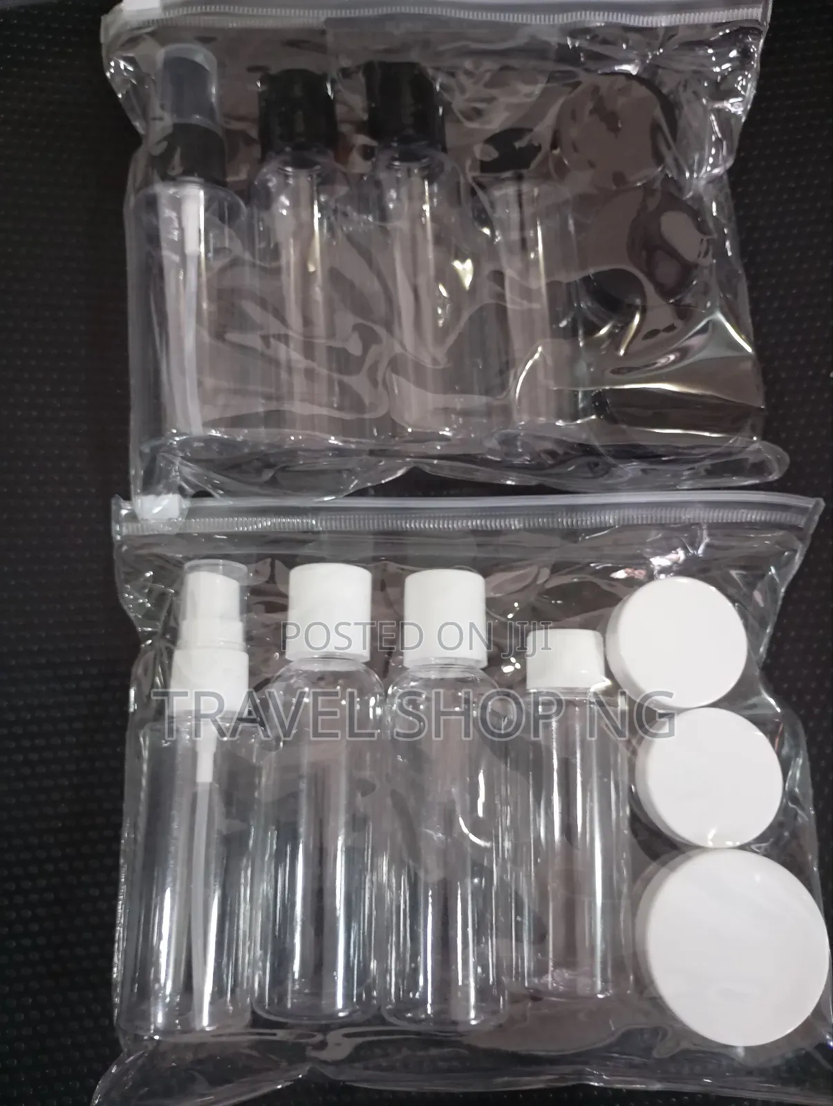 7pc Set Tsa Approved Travel Container