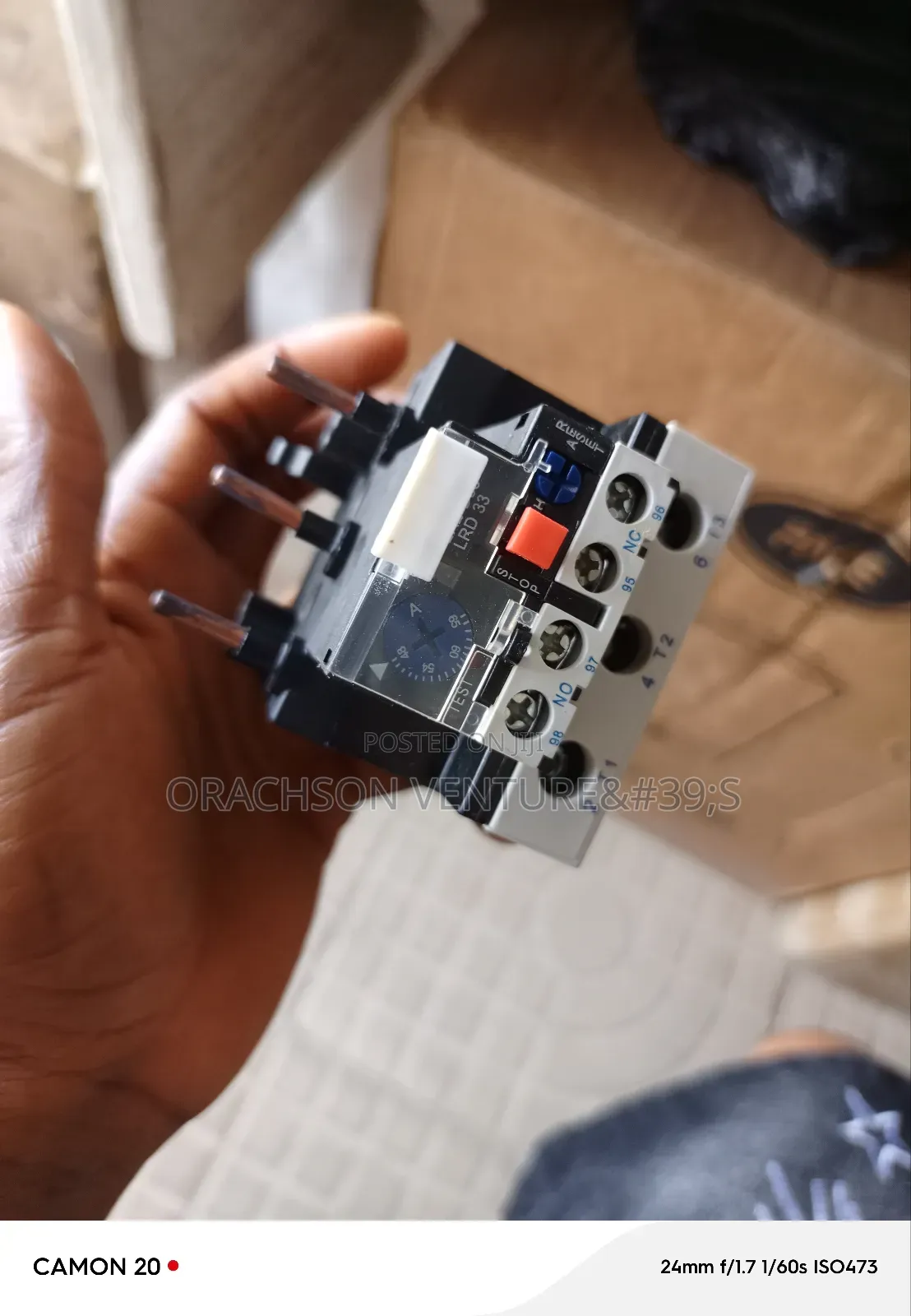 48-65amps Overload Telemecanique