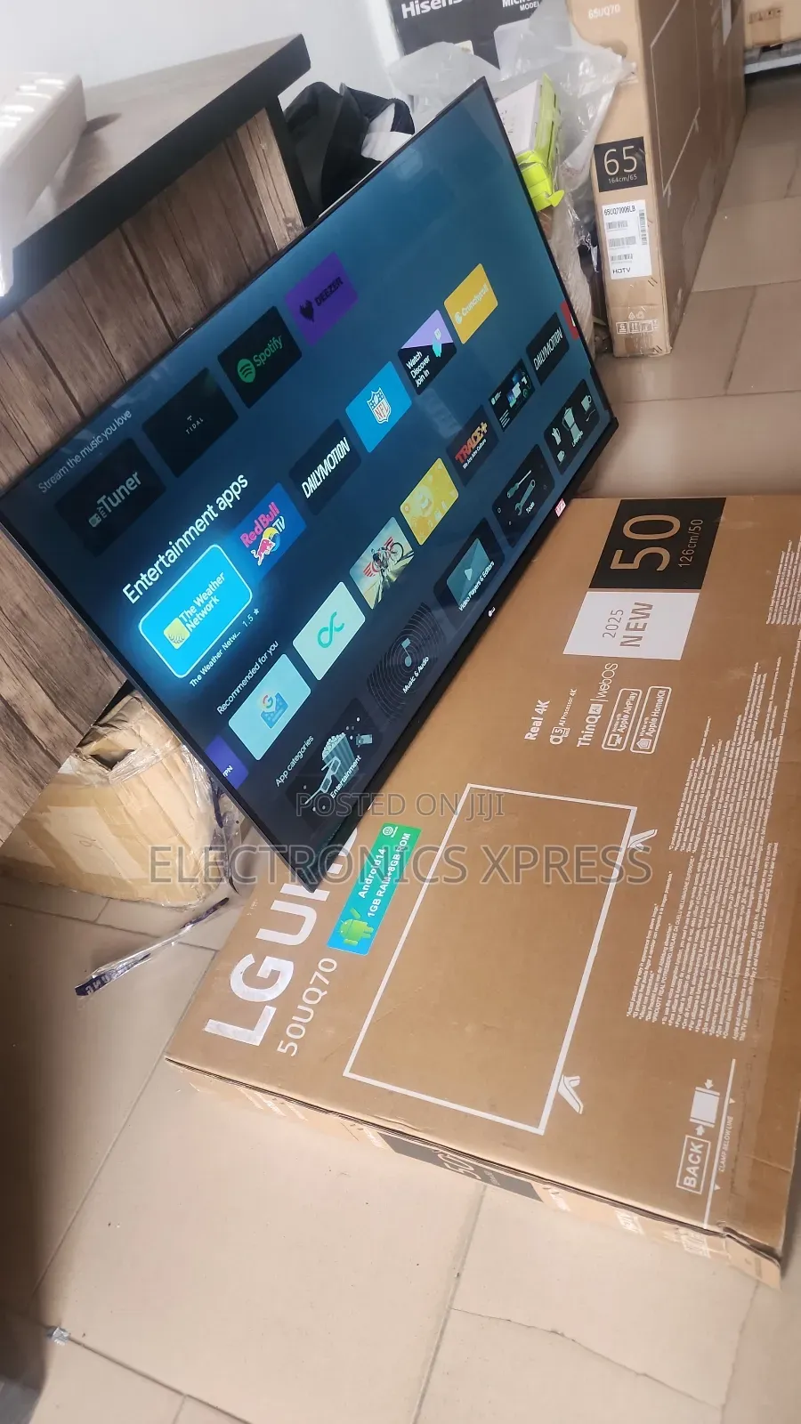 Lg 50" Smart Tv for Sale
