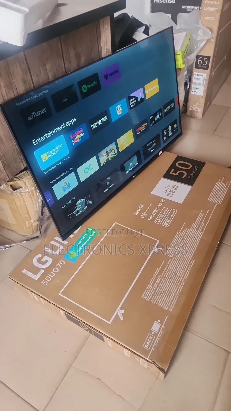 Lg 50" Smart Tv for Sale