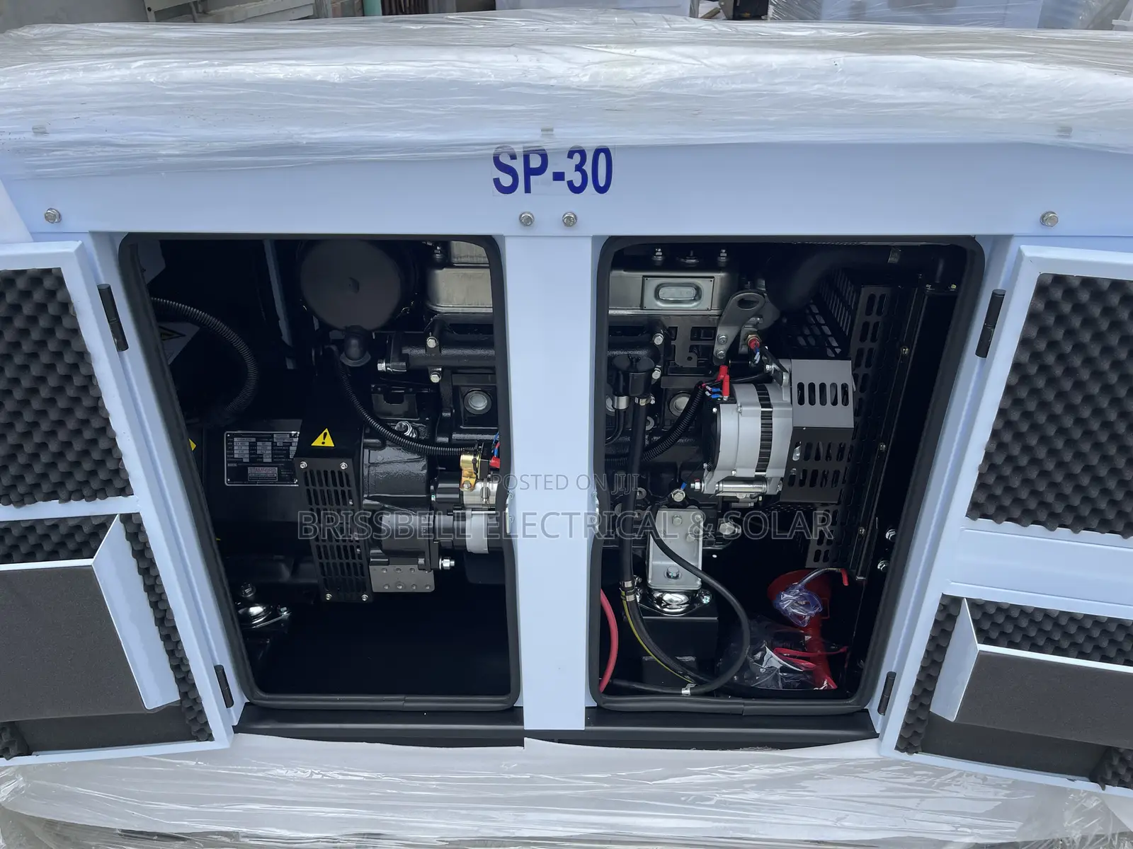 Silent England Perkins Soundproof Diesel Generator 30kva