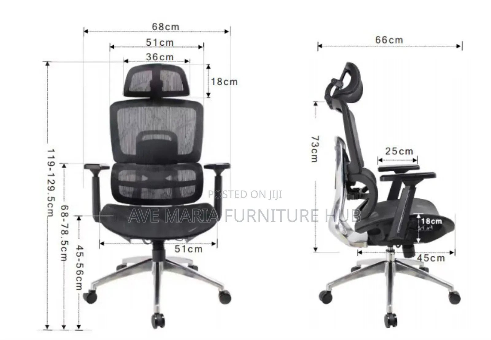 Ergonomic Office Mesh Chair.