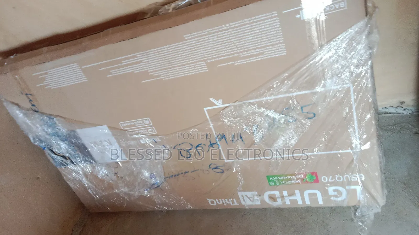 65 Inches Lg Bulding Showcasing Android Tv