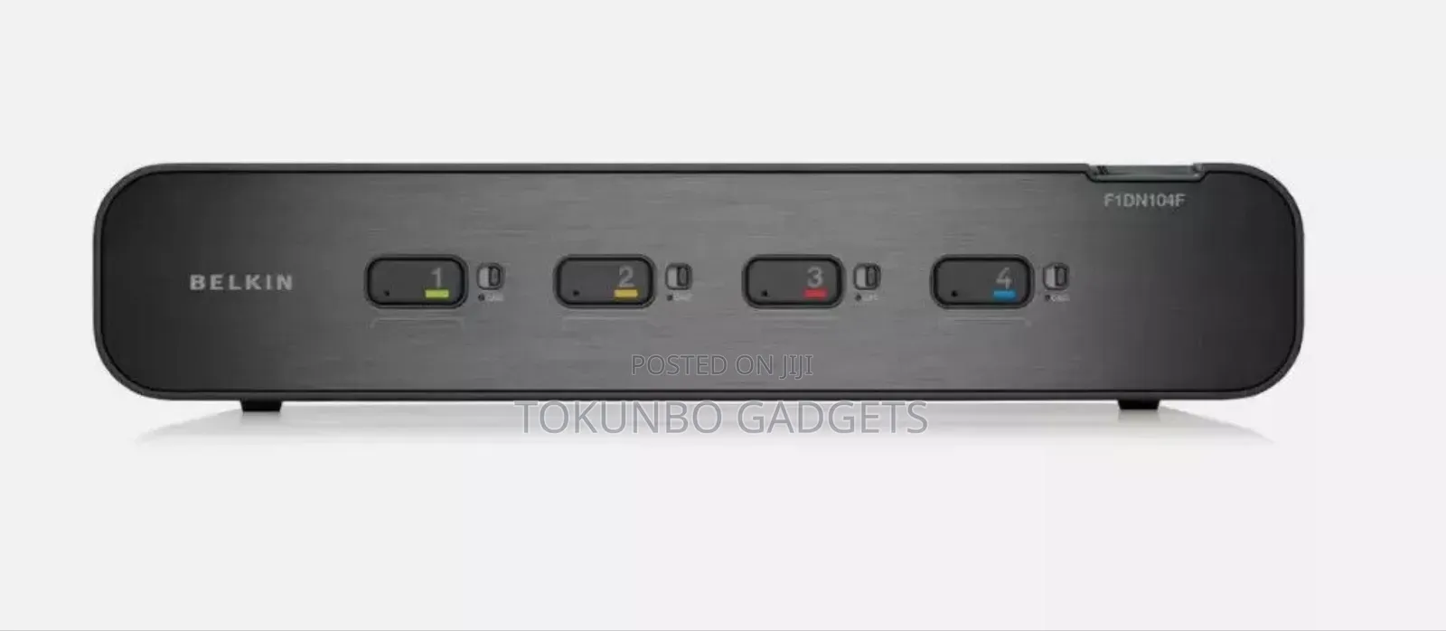 Belkin F1dn104f-3 Advanced Secure Dual Head Dvi-I KVM Switch