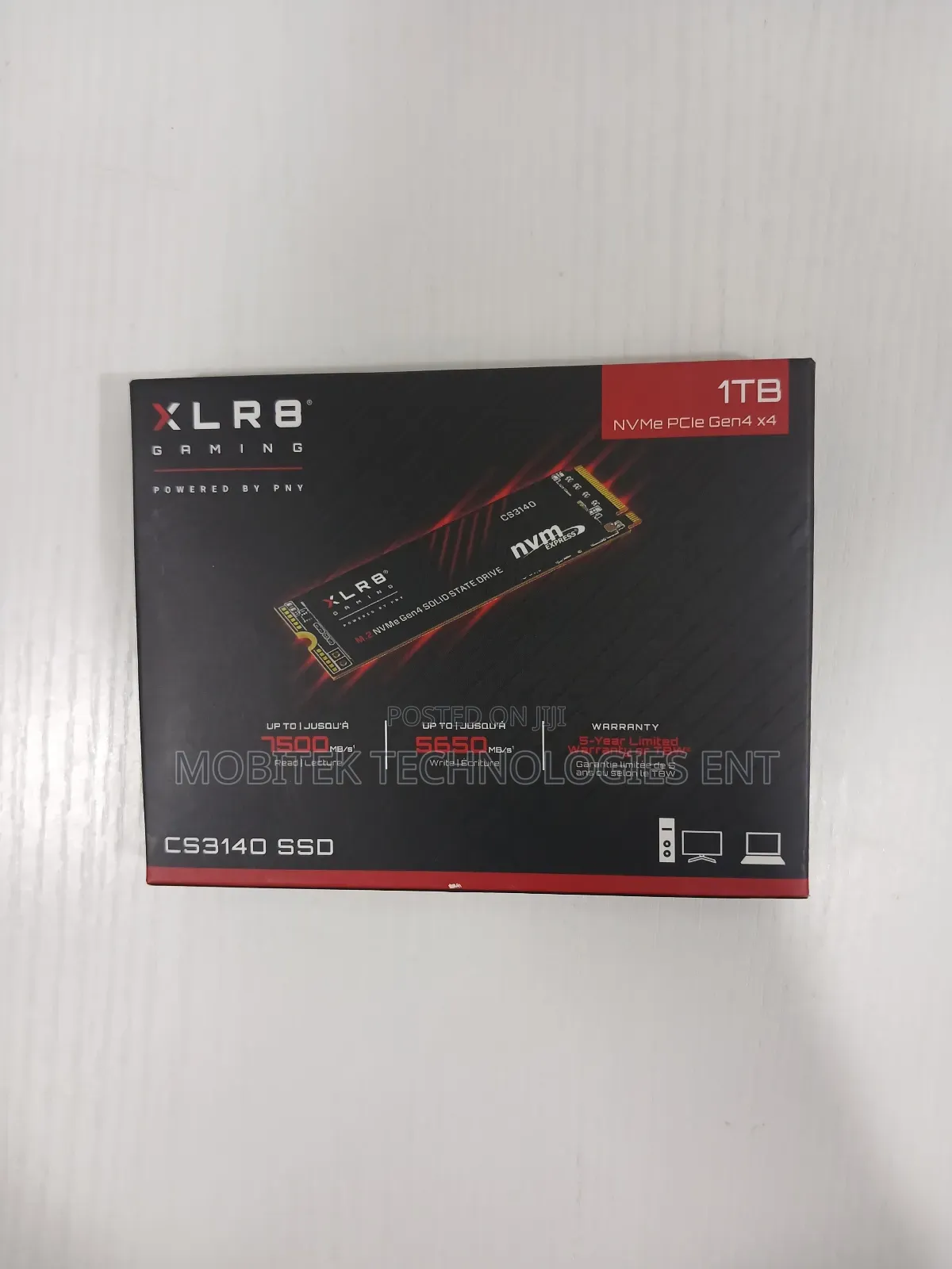 1tb Pny SSD Nvme Pcie 4.0 Gen4 X4 Solid Laptop Drive/Samsung