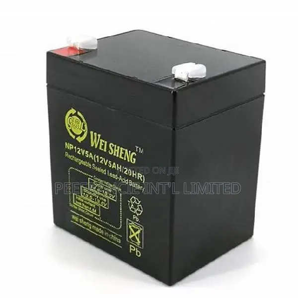 12v 5ah Rechargeable Sealed Lead Acid Battery
