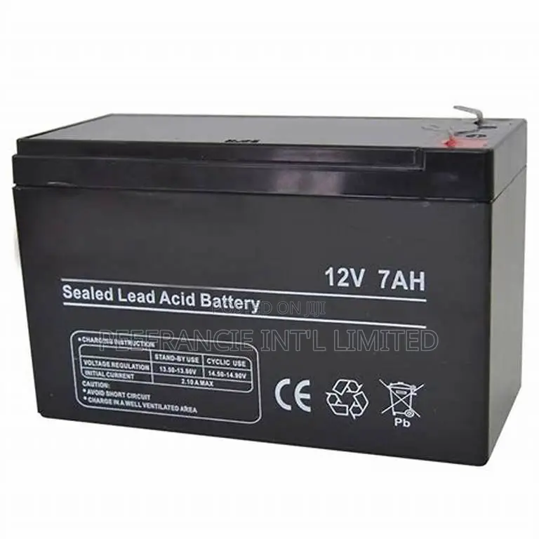 12v 7ah Rechargeable Sealed Lead Acid Battery
