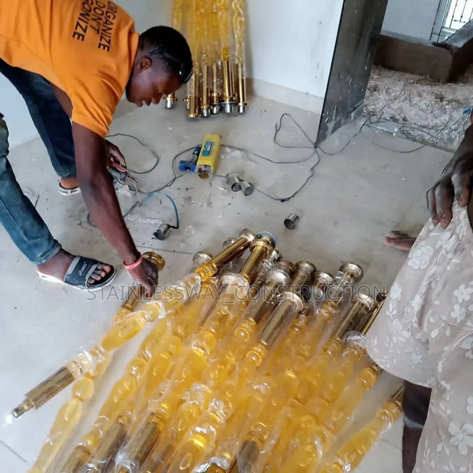 50mm Crystal Handrails