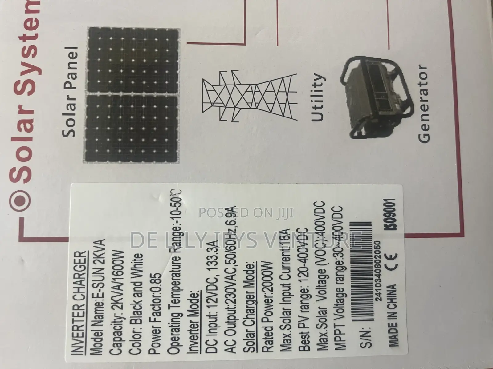 Sako Inverter 2kva/12 Hybrid