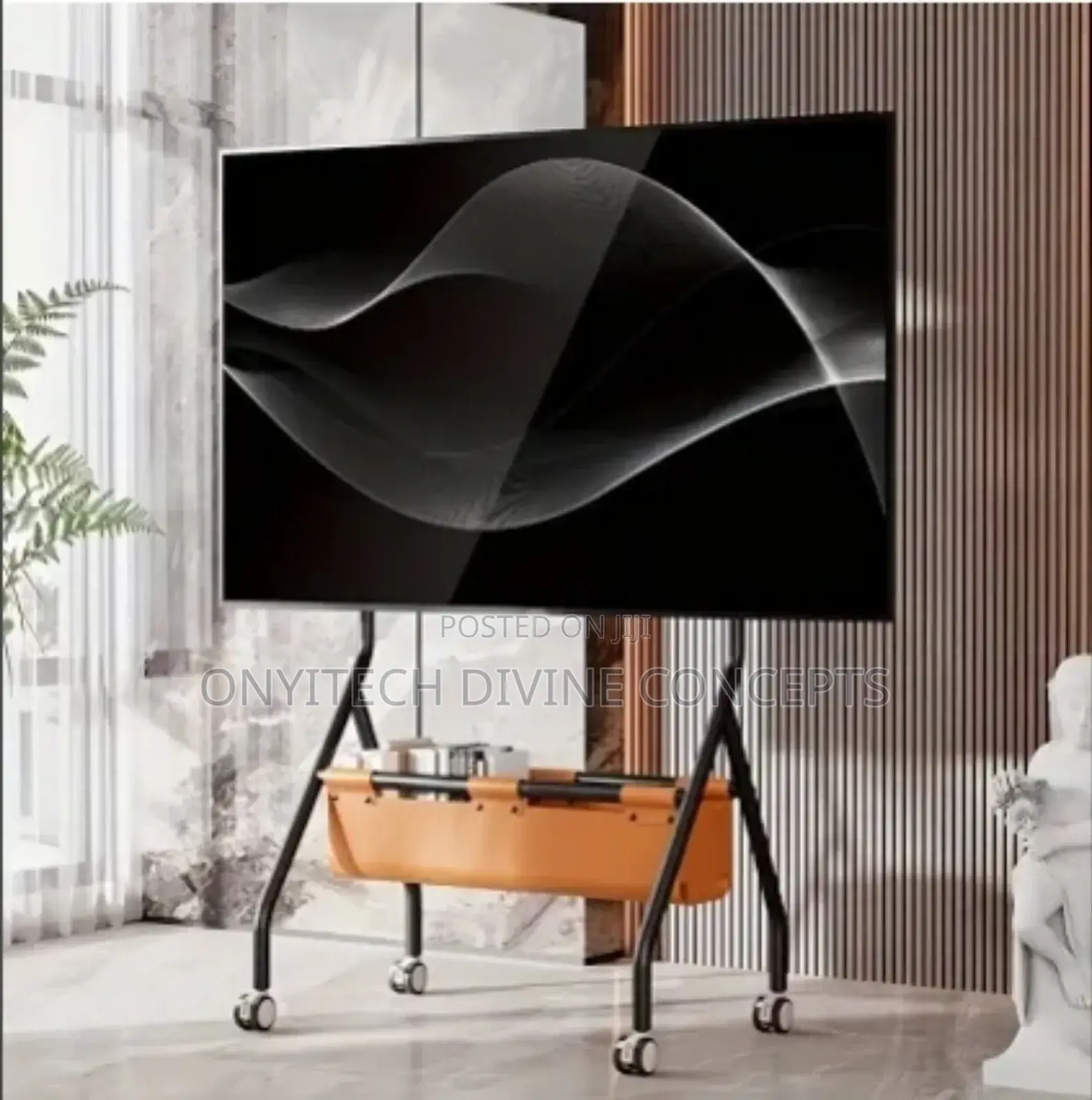 55" - 120 Inches Movable Tv Stand With Brackets