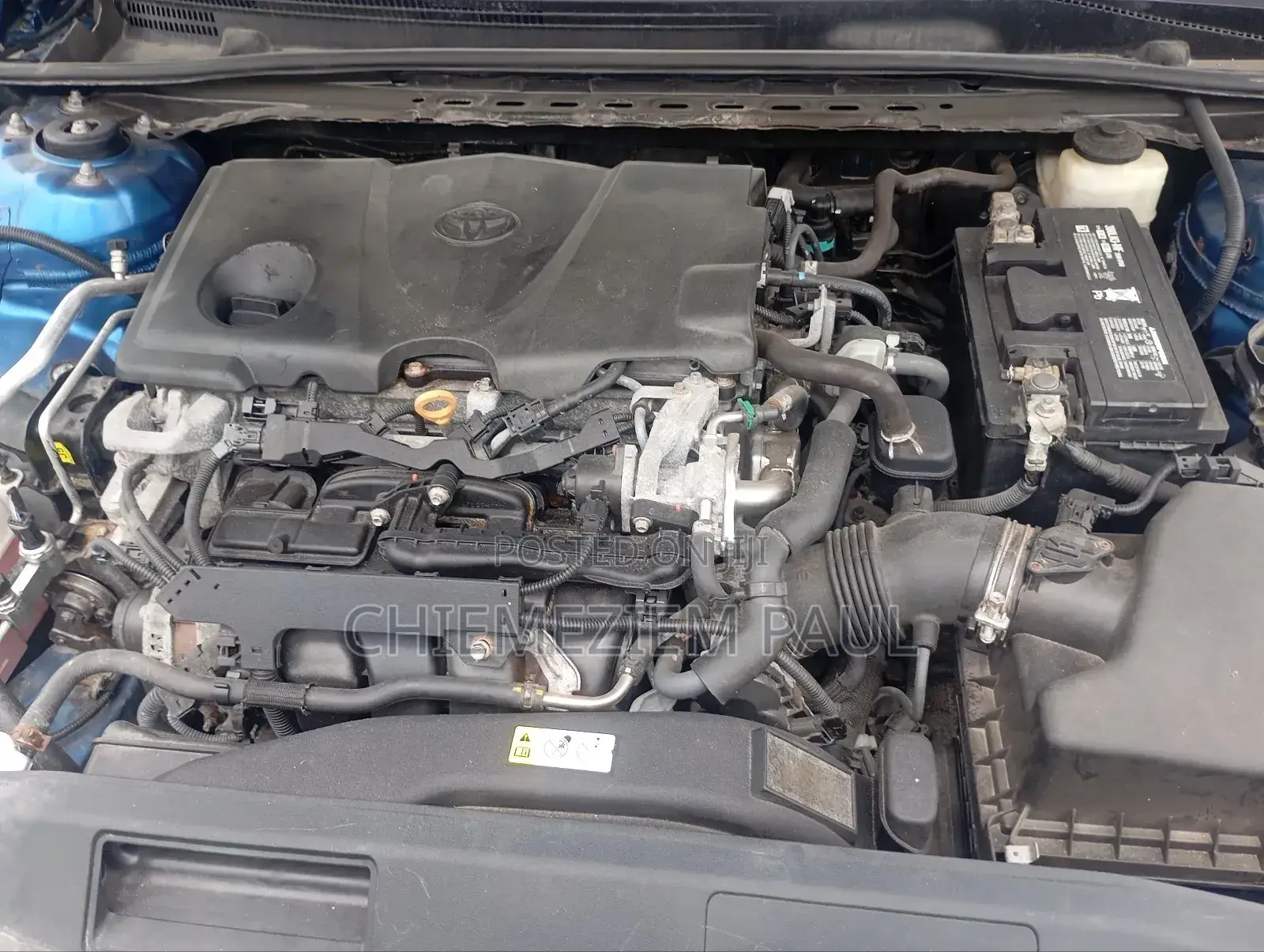 Toyota Camry SE FWD (2.5L 4cyl 8AM) 2018 Blue