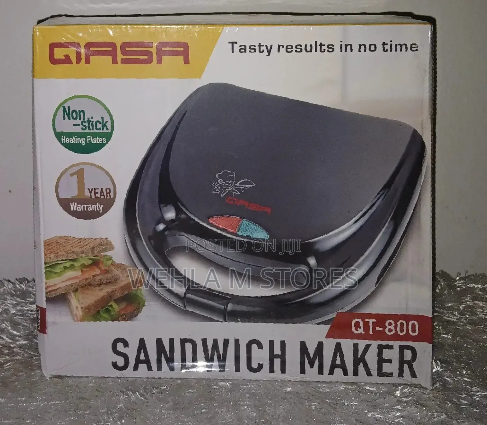 Qasa Sandwich Maker - Qt-800