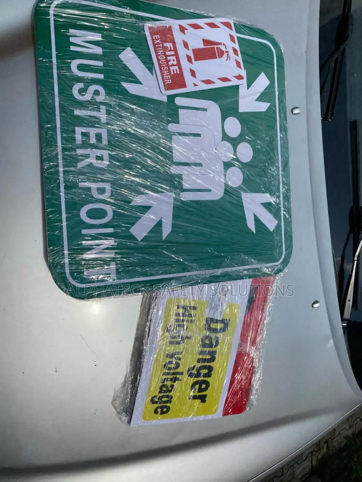 Muster Point Sign