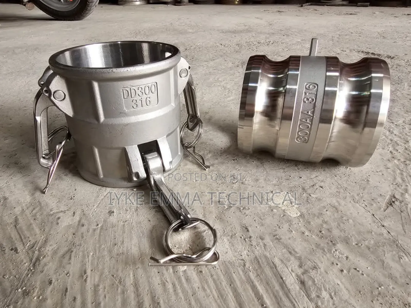 Aluminium / Stainless Steel Camlock Coupling