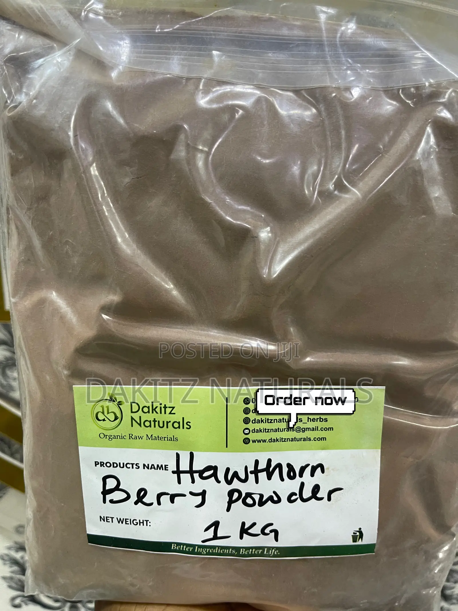Hawthorn Berry Powder 250g