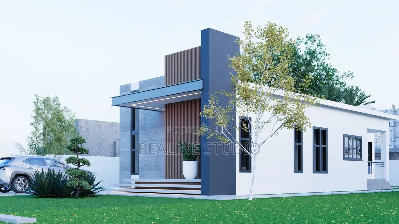 Modern Contemporary Bungalow Design