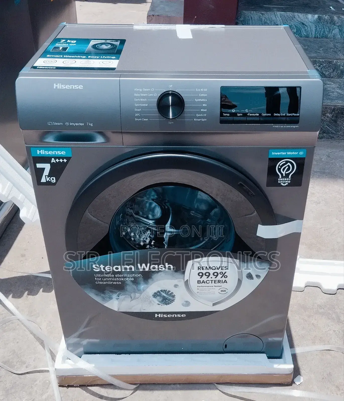 Brand New 7kg Hisense Inverter Washing And Spinning Machine