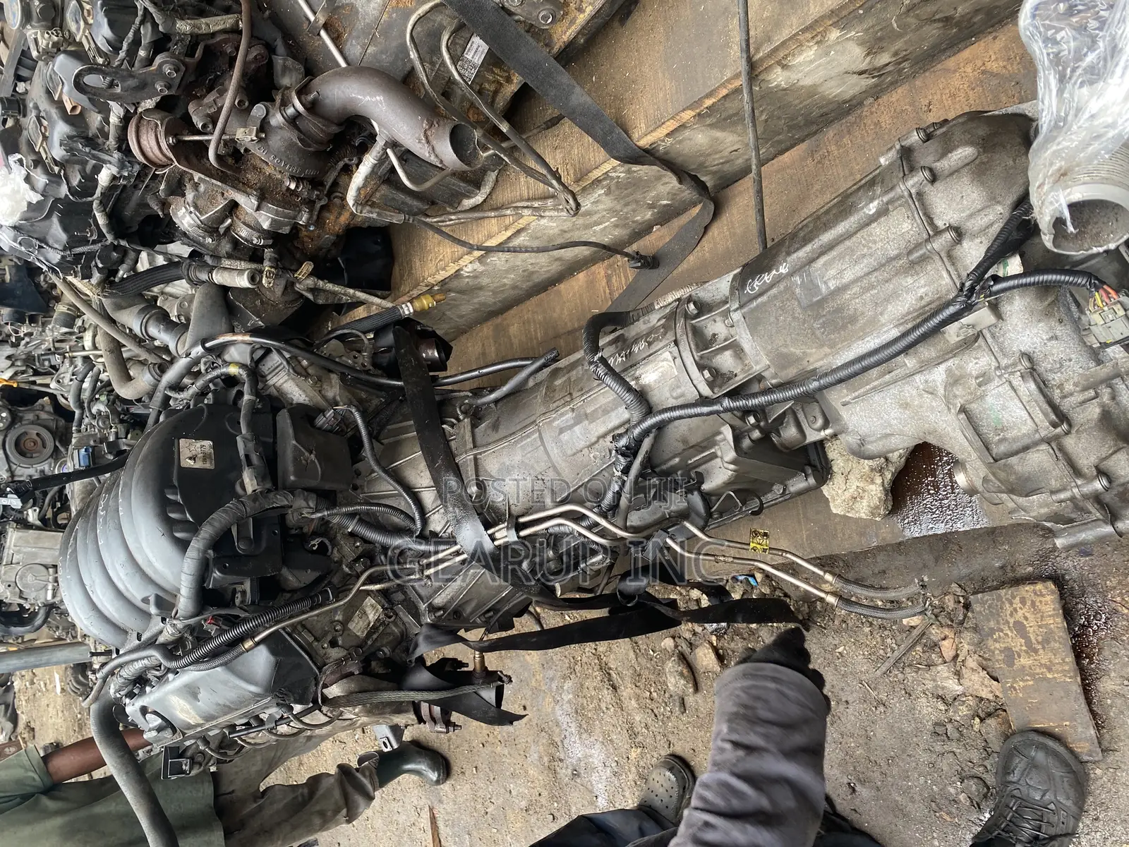 Engine and Gearbox Chevrolet Tahoe 2015