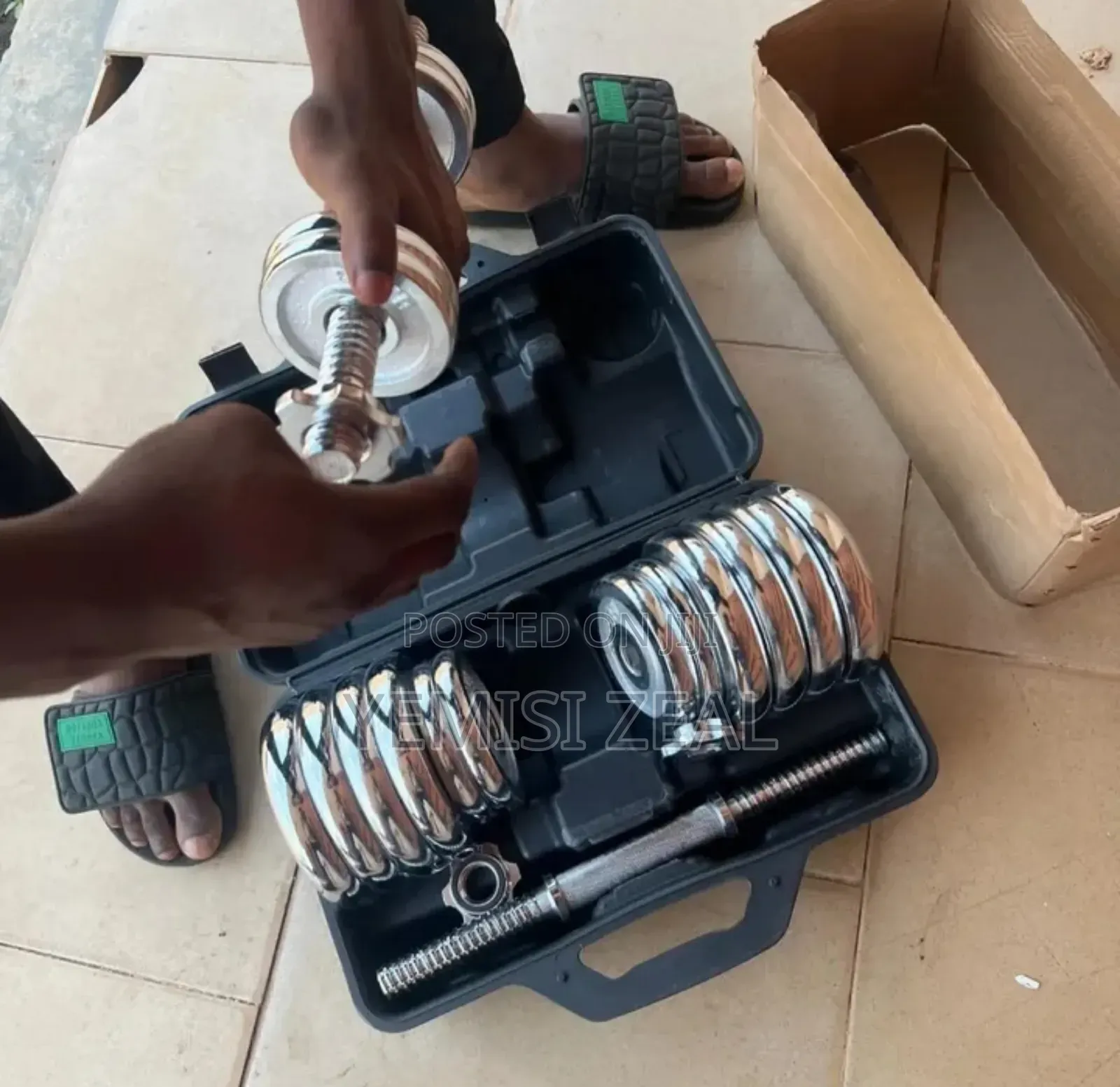 30kg Dumbbells Case Set