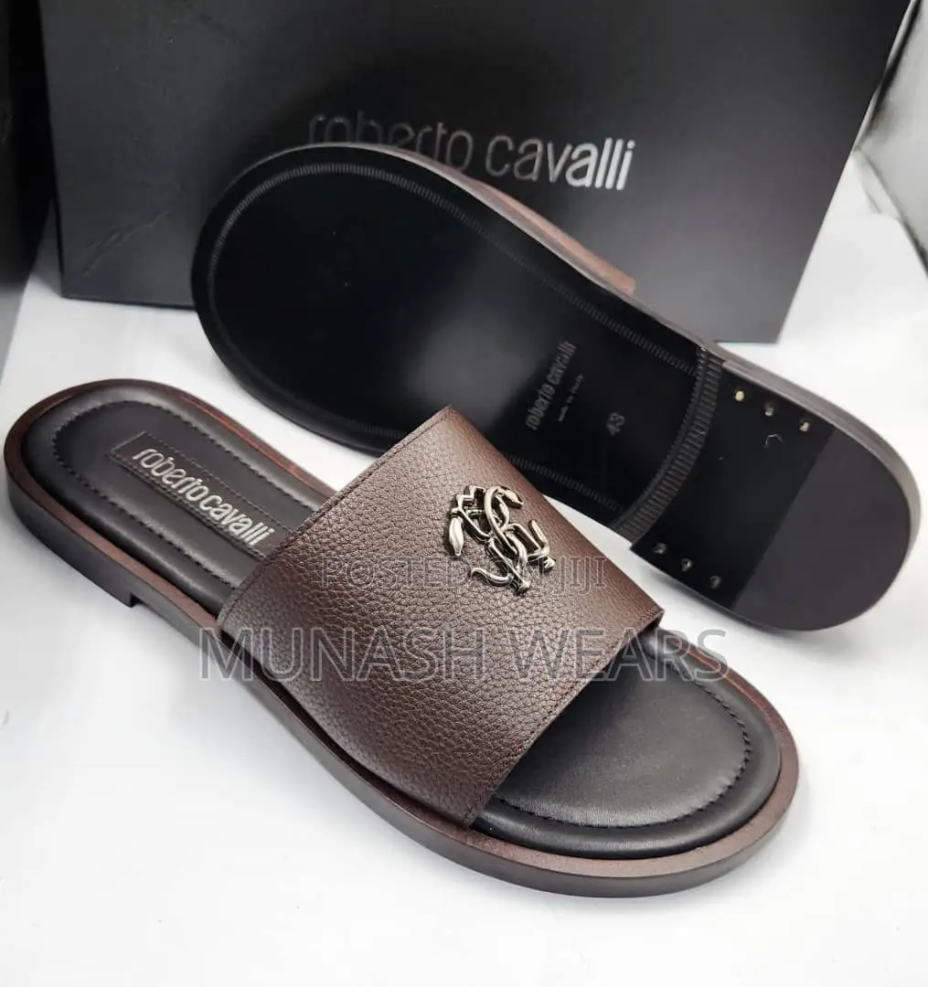 Italian Roberto Cavalli Slipers