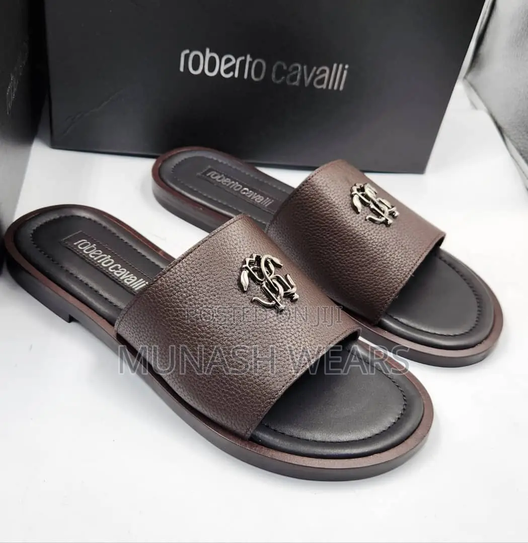 Italian Roberto Cavalli Slipers