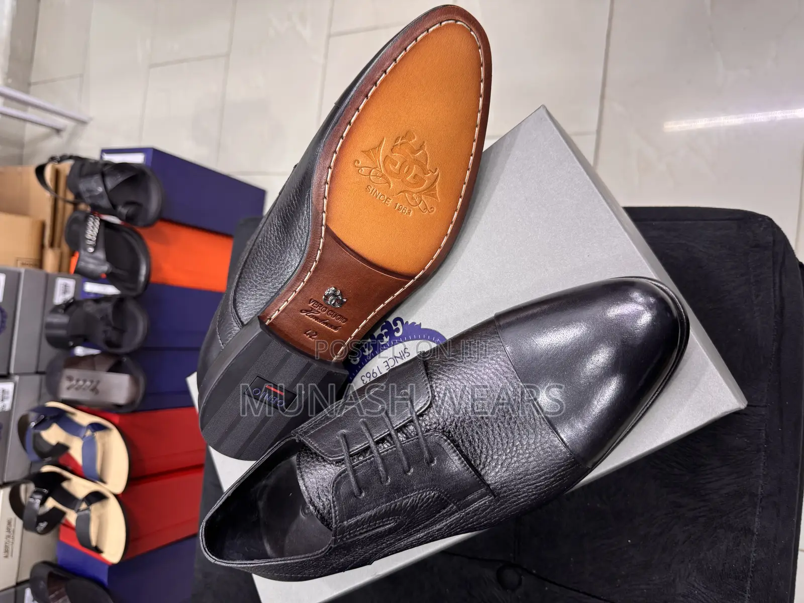 Italian Leather Genio Shoes