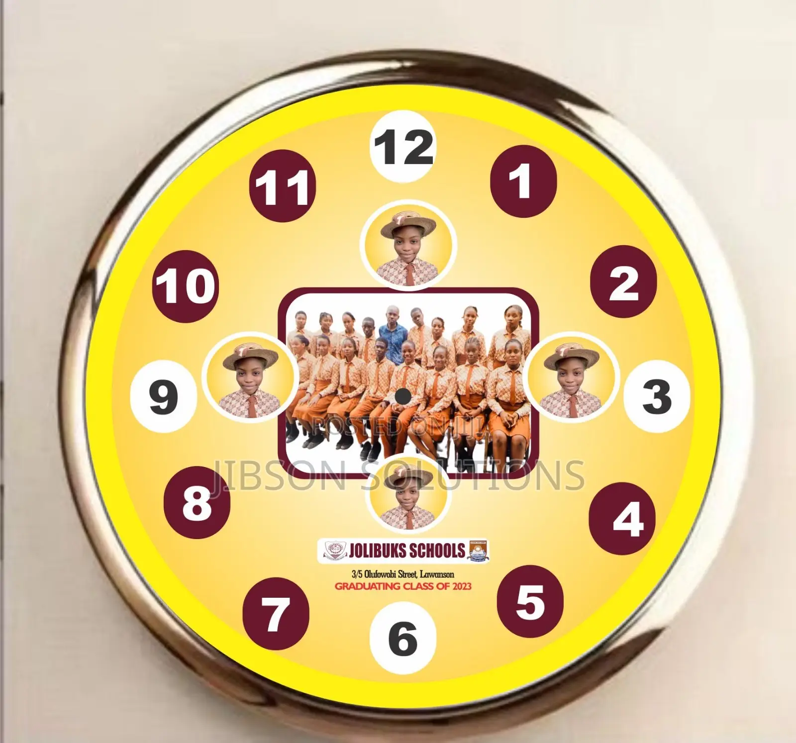 Branded Souvenir Wall Clock in Lagos