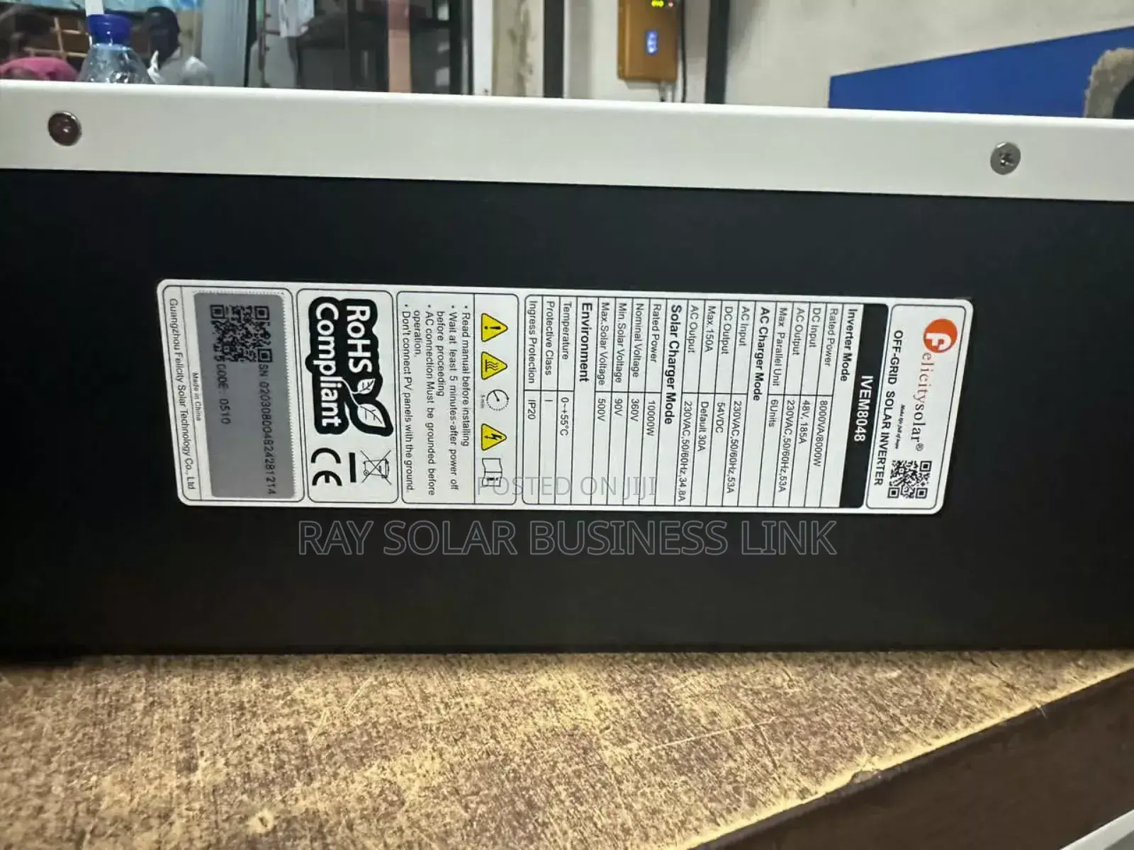 Felicity 8kw Hybrid Inverter