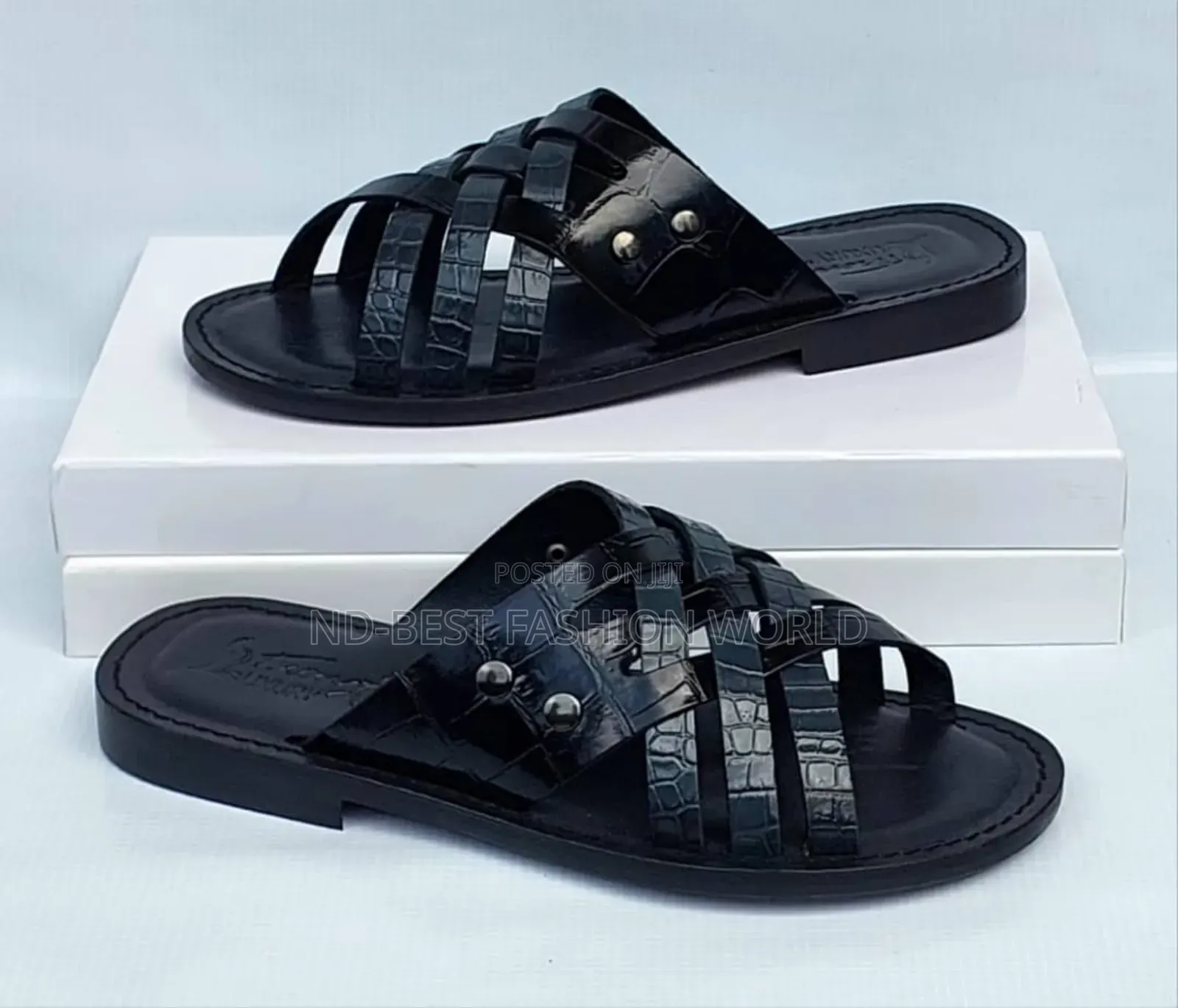 Pure Leather Italian Slippers
