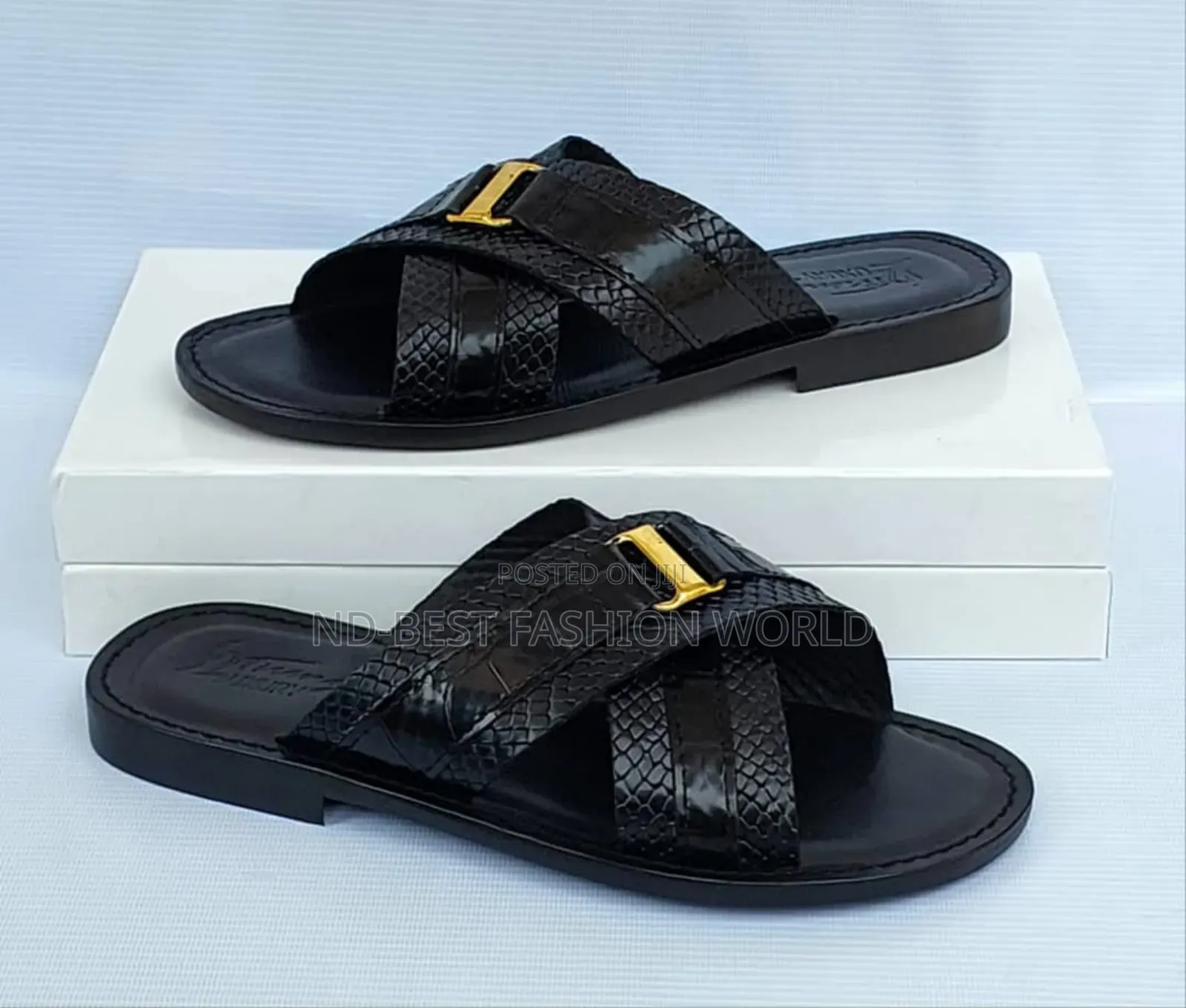 Pure Leather Italian Slippers