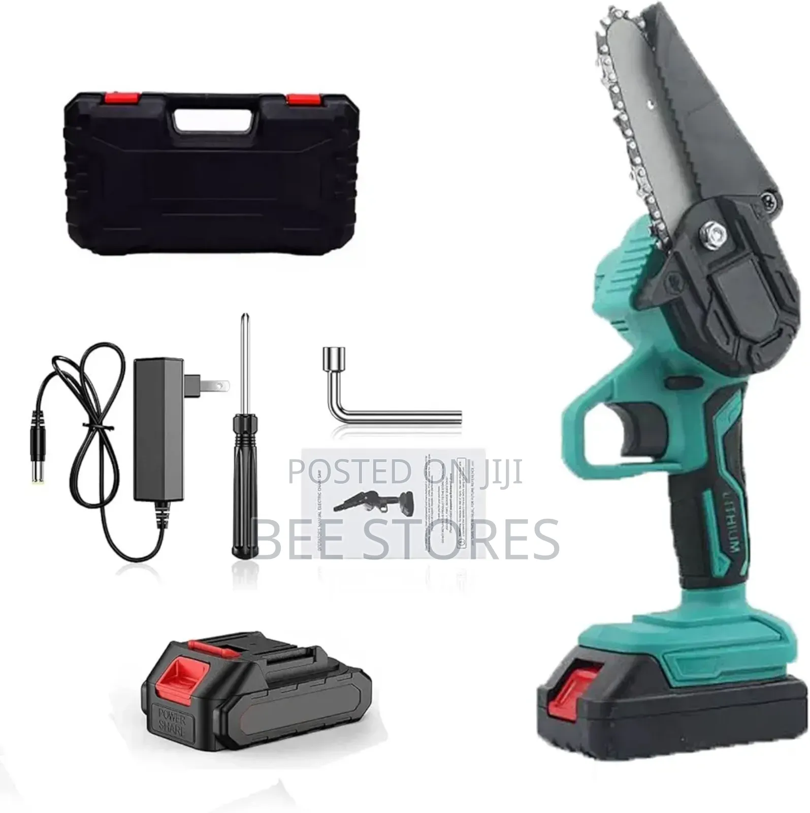 Rechargeable Mini Chainsaw Machine With Double Batteries