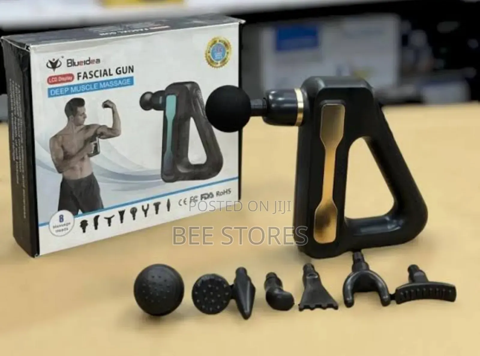 Blueidea Fascial Gun Massager With Deep Muscle Massage
