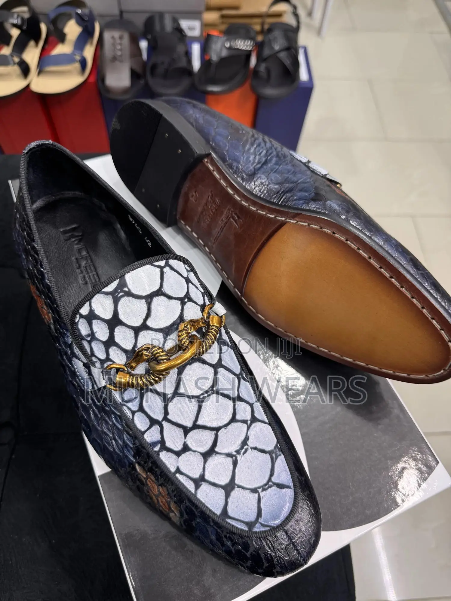 Italian Moreschi Animal Skin Shoe