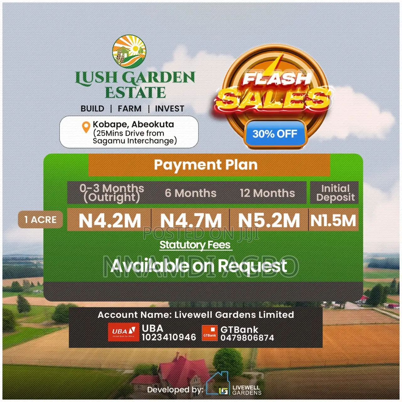Lush Garden Estate, Abeokuta