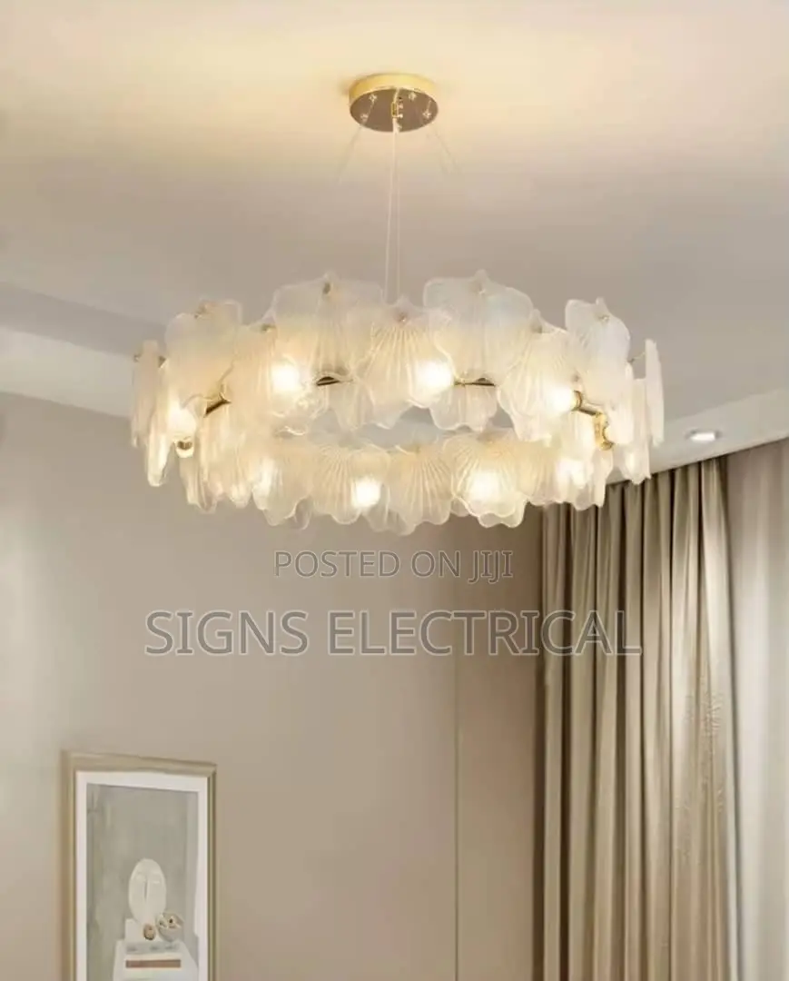 French Glass Chandelier