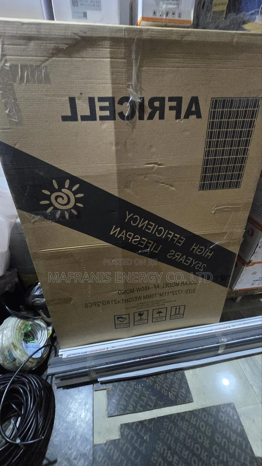 Africell 480watt Solar Panels