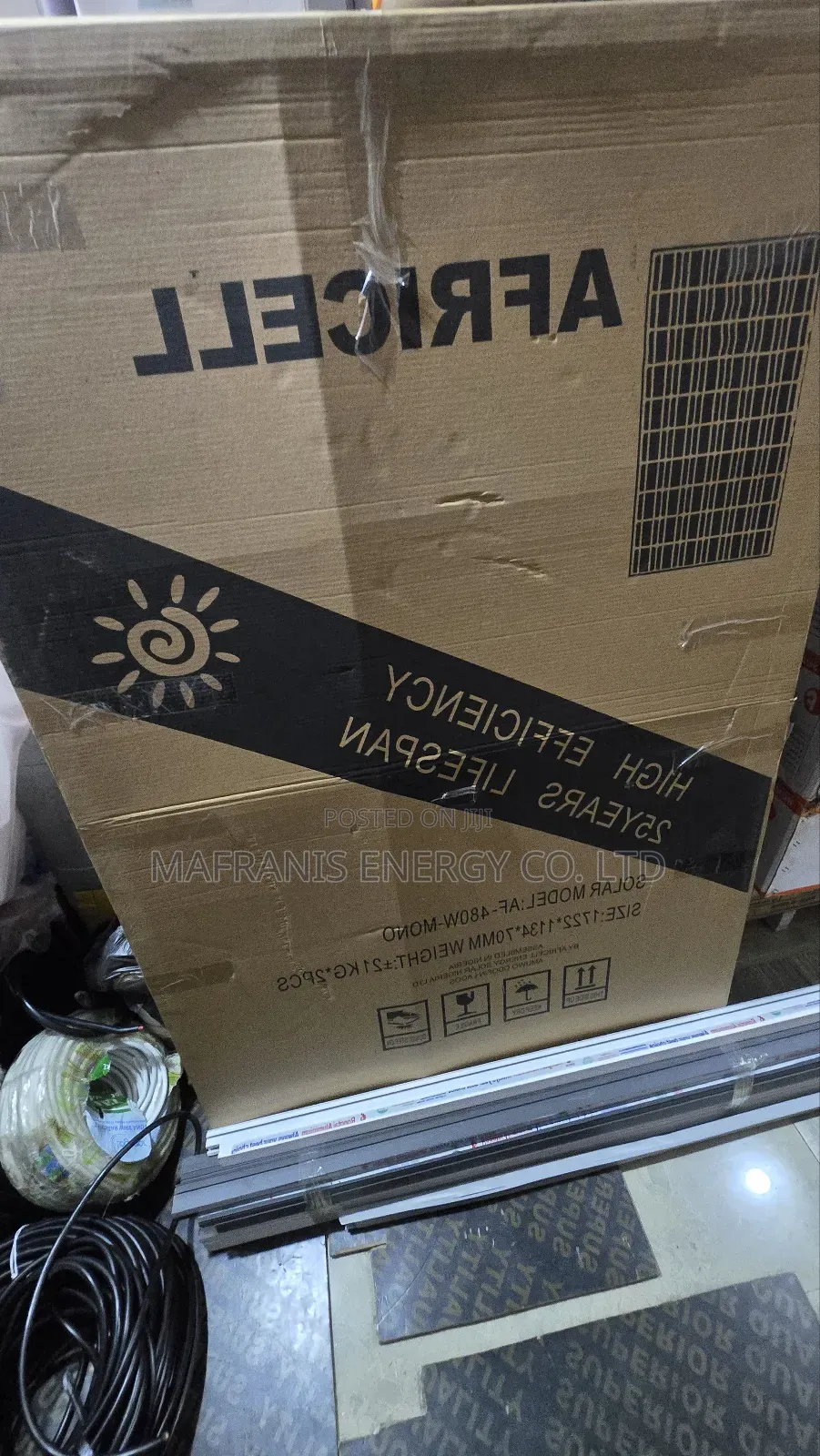 Africell 480watt Solar Panels