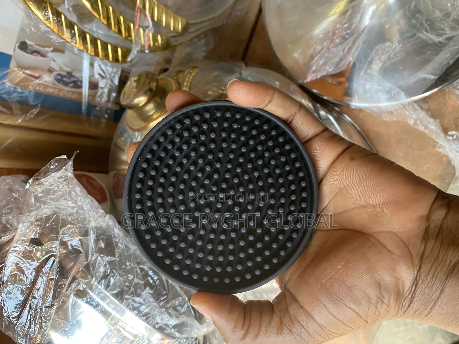 Non Slip Rubber/ Silicone Drink Coaster