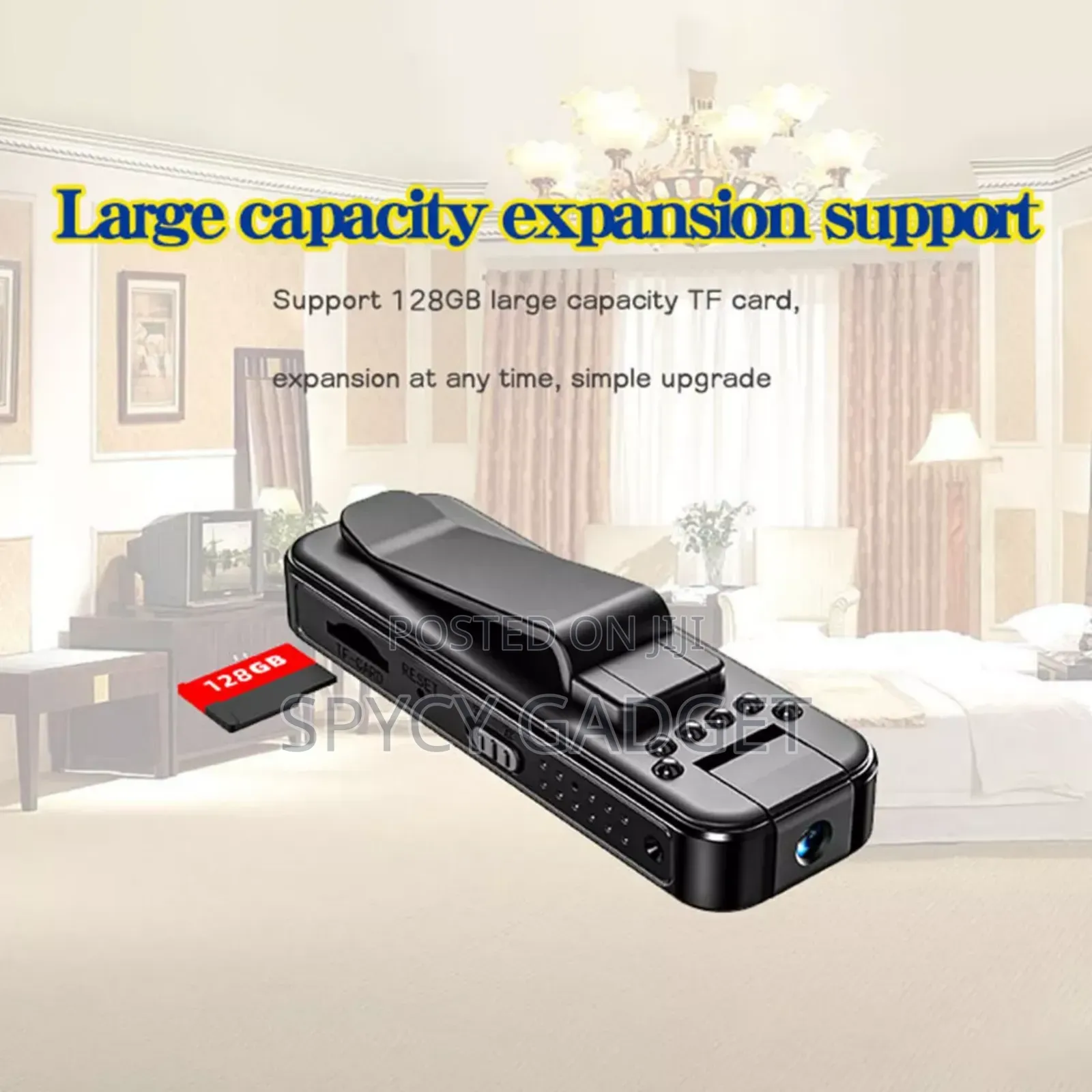 1080p Full Hd Wifi Body Camera With Night Vision