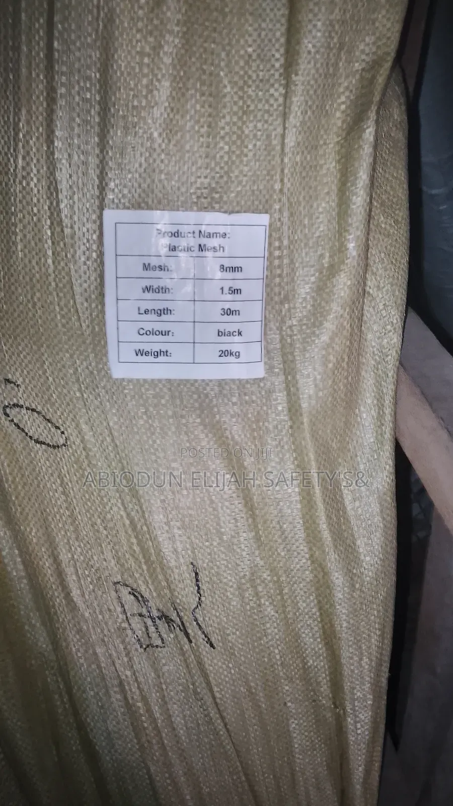 Original Quality Plastic Mesh Wire 1.5m by 30 Meters in Roll
