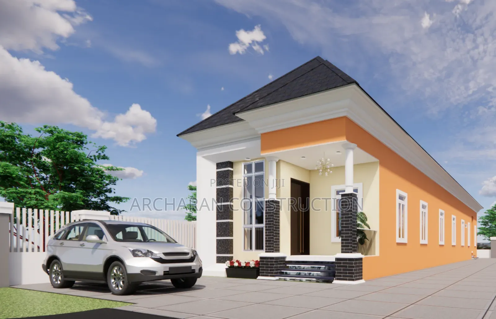 4 Bedroom Flat With Self Contained on Half Plot of Land