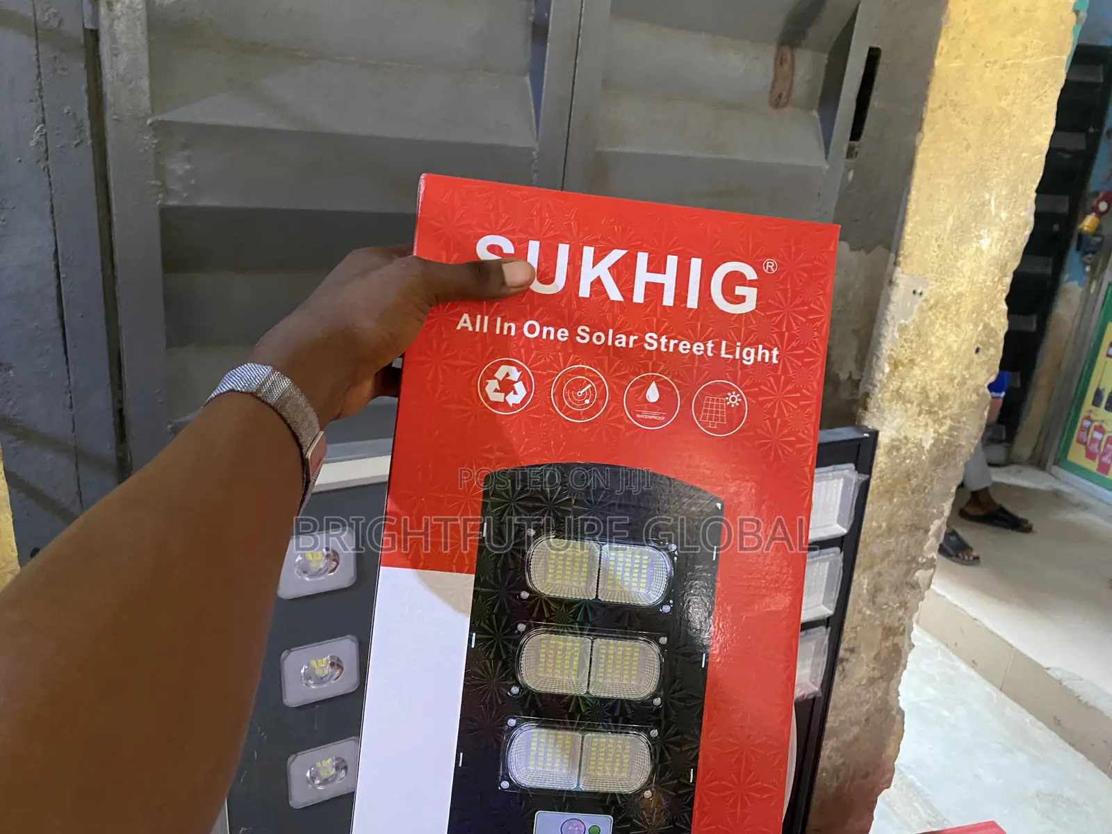 Sukhig Solar Street Lights 3 Eyes