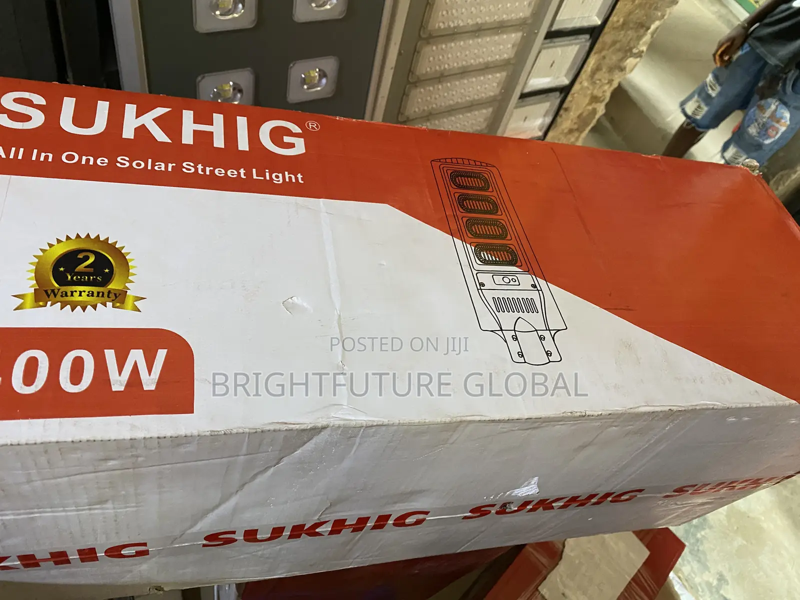 Sukhig Solar Street Lights 4 Eyes