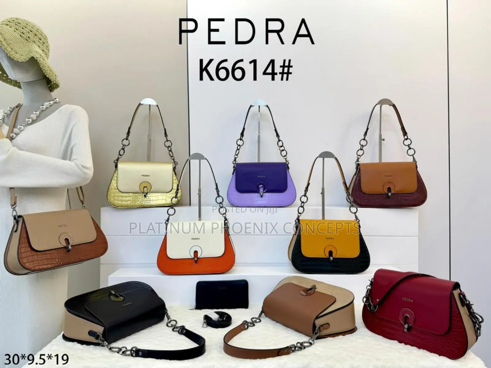 2in1 Luxury Quality Leather Bag