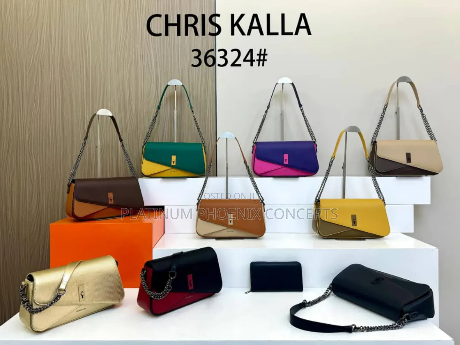 2in1 Luxury Quality Leather Bag