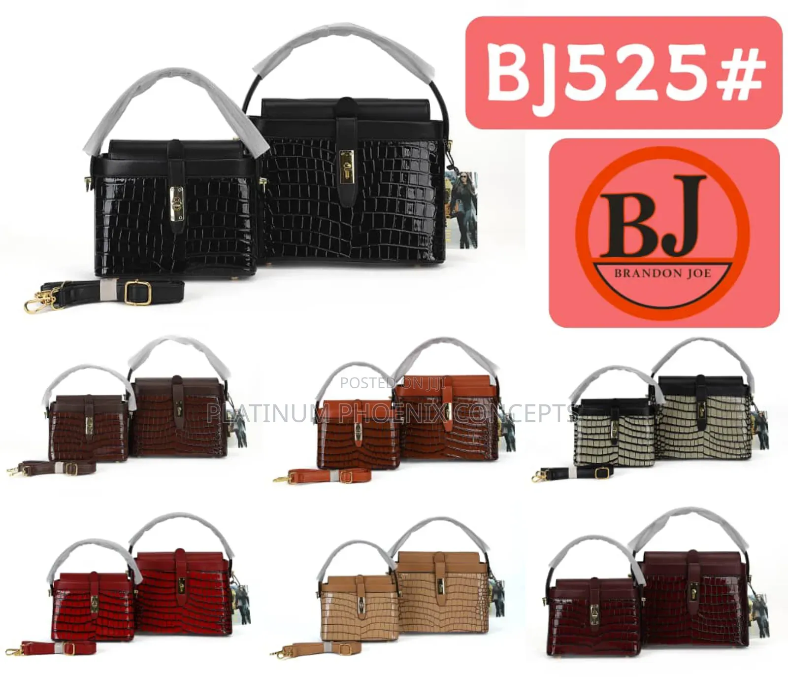 2in1 Luxury Quality Leather Bag