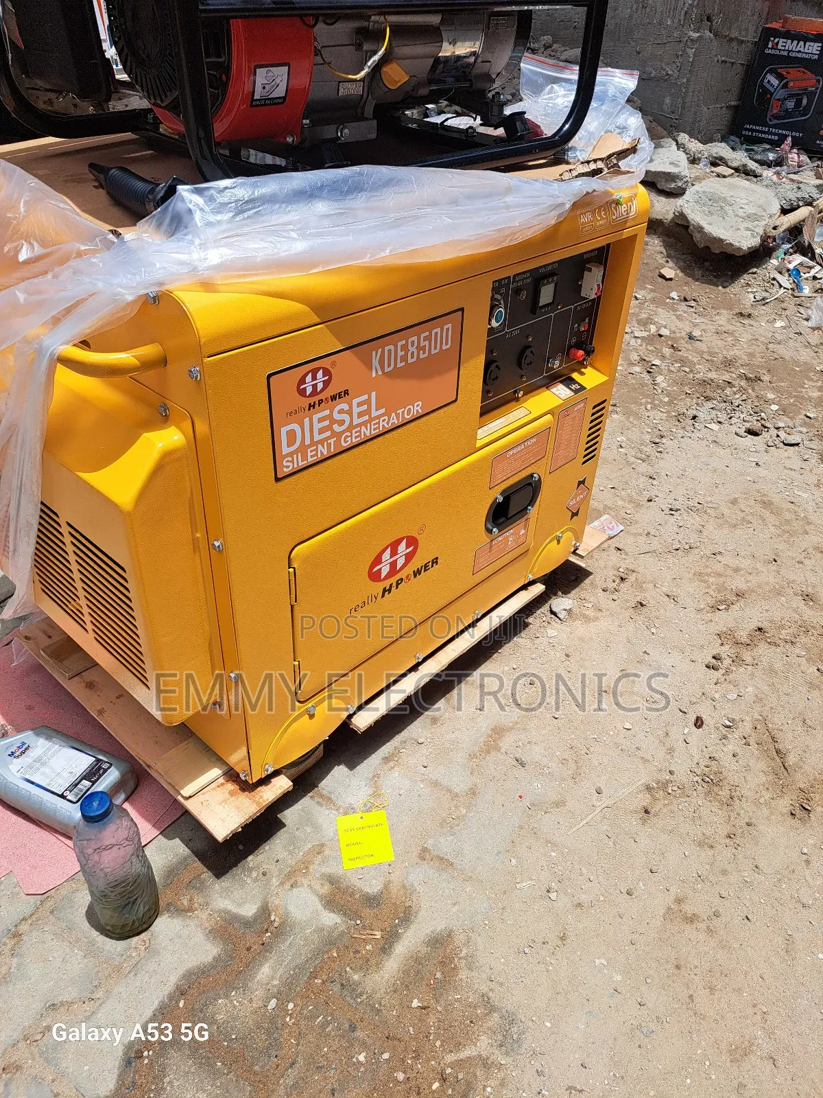 Really H.Power Diesel Soundproof Generator(8.5kva)