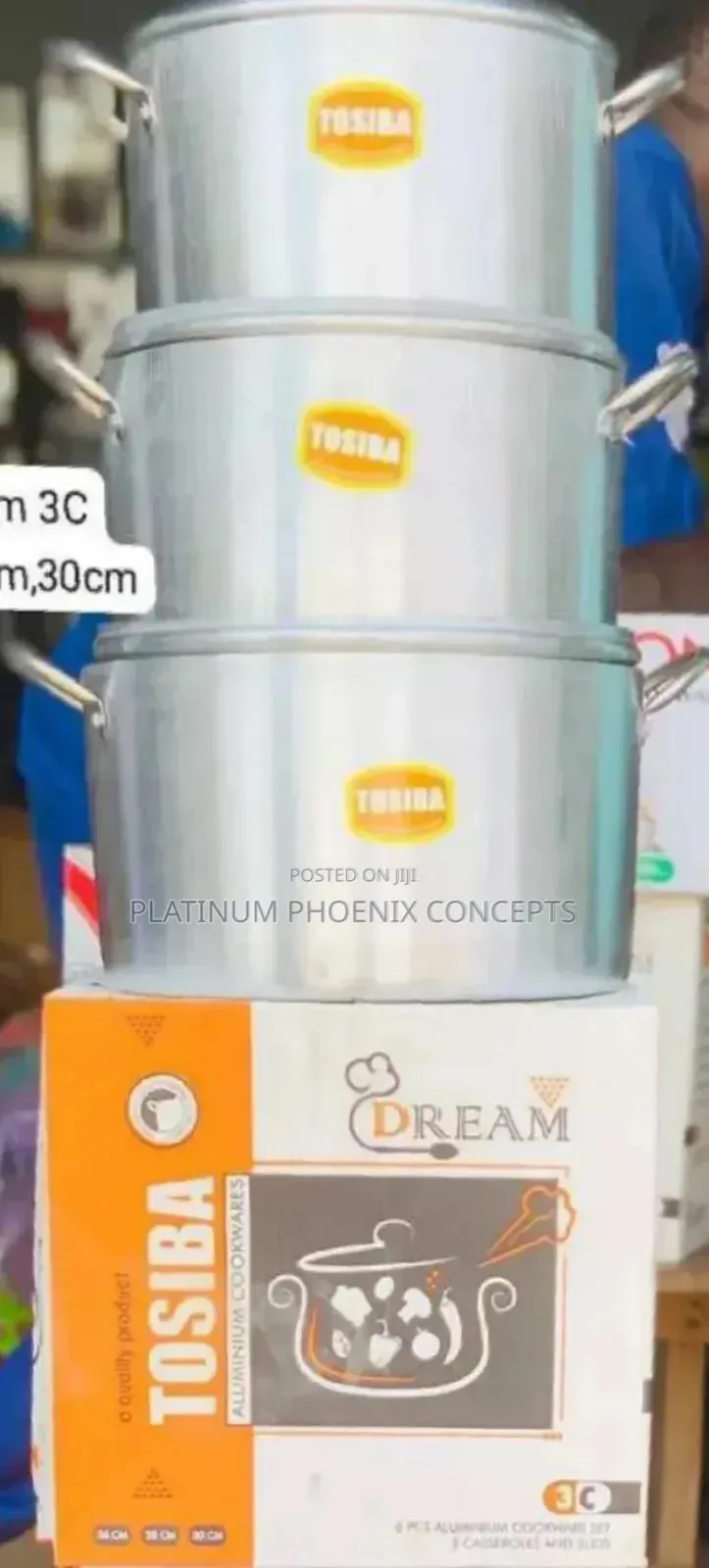 Toshiba Aluminum Pot
