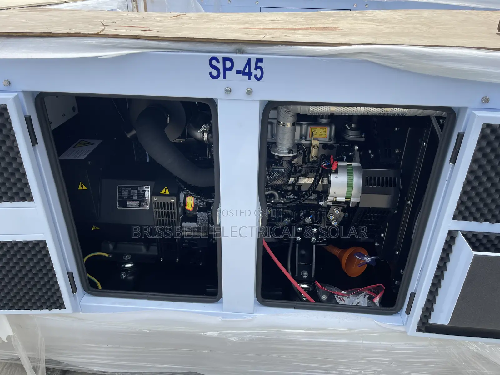Silent England Perkins Soundproof Diesel Generator 45kva