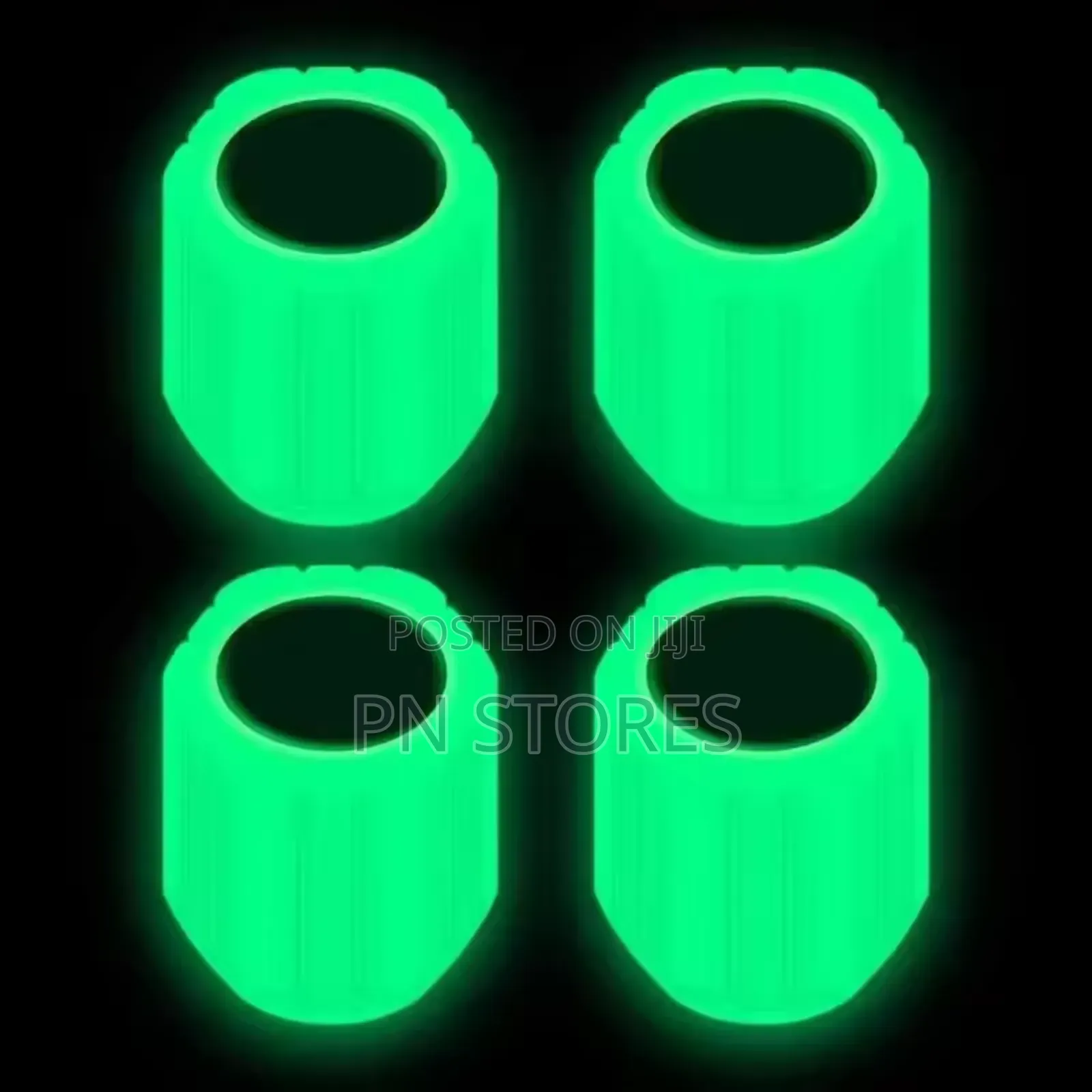 4pcs Mini Luminous Car Tire Valve Caps